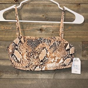 Time and Tru brand Swimsuit top